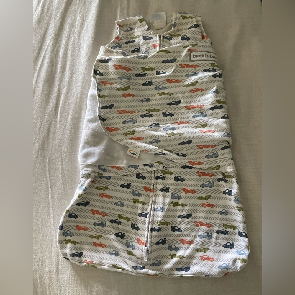 Halo Sleep Sack - Multicolor Cars